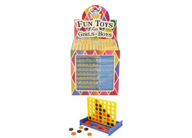 Mini-Strategiespiel Line-Up 4 - 8 cm x 5,6 cm, kompakt TK Gruppe® Grosshandel 