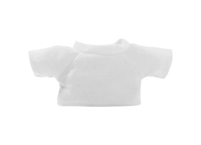 Mini-T-Shirt Größe S - Weißes T-Shirt für individuelle Gestaltung und kreative DIY-Projekte TK Gruppe® Grosshandel 