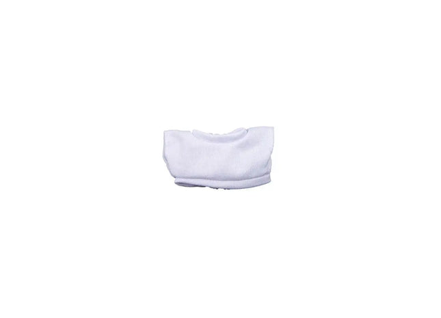 Mini-T-Shirt mit Klettverschluss in Größe XS - Praktisches und leicht anzuziehendes Kleidungsstück in strahlendem Weiß TK Gruppe® Grosshandel 