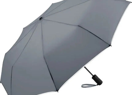 Mini-Taschenschirm FARE-AC Plus in Grau - Stilvoller Schutz für unterwegs TK Gruppe® Grosshandel 