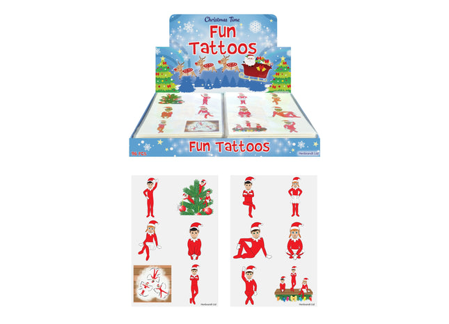 Mini-Tattoos Elfen-Motiv, Rind, 4 cm, 2 Sorten, 6 Stück Pro Karte TK Gruppe® Grosshandel 