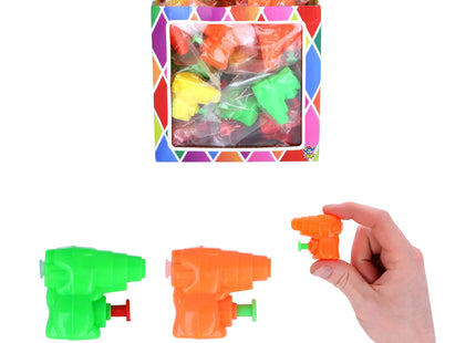 Mini-Wäschepistole, 5 cm, 4-teiliges Sortiment, Wäschespielzeug für Kinder und Partys TK Gruppe® Grosshandel 