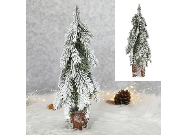 Mini-Wintertannenbaum, Festlicher Schreibtischschmuck, Ca. 44cm Hoch TK Gruppe® Grosshandel 