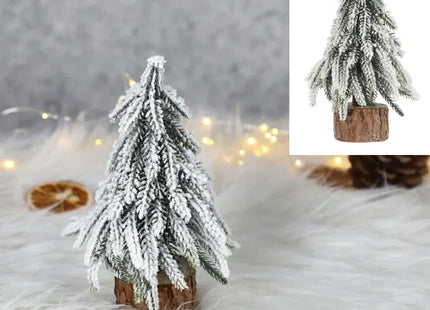 Mini-Wintertannenbaum, Festlicher Tischschmuck, Ca. 20cm Hoch TK Gruppe® Grosshandel 