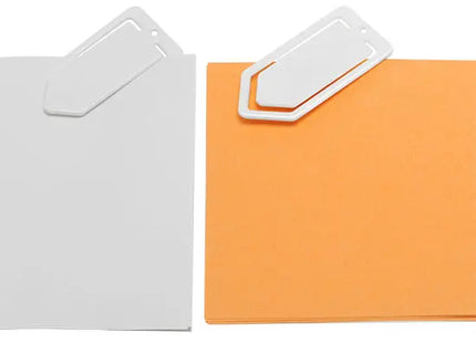 Mini Zettelklammer in Weiß - Klein & Effektiv für Büroklammern TK Gruppe® Grosshandel 