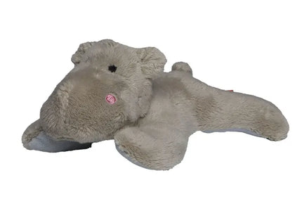 MiniFeet Bildschirmreiniger Nilpferd - grau - Stoffnilpferd, Monitorreiniger, Plüschreiniger TK Gruppe® Grosshandel 