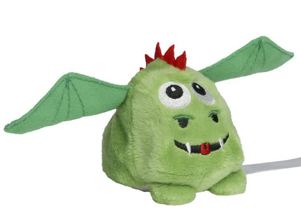 MiniFeet Drache - hellgrün - Stoffdrache, Kuscheltier, Plüschdrache TK Gruppe® Grosshandel 