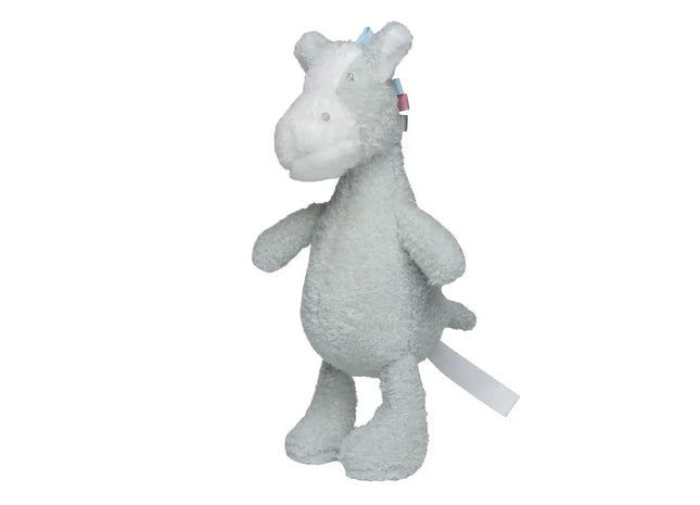 MiniFeet Esel Mika - Grau Plüschesel Kuscheltier Weich & Liebenswert Geschenkidee TK Gruppe® Grosshandel 