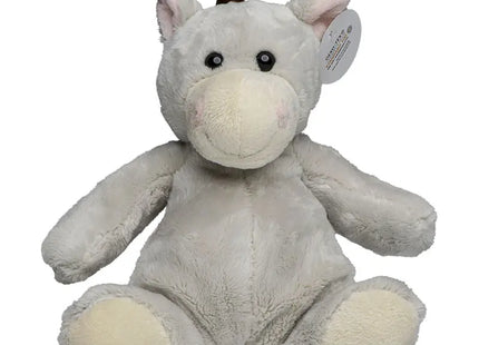 MiniFeet Esel Pelle - Grau Plüsch-Eselfohlen Weich & Niedlich Dekoration & Spielzeug TK Gruppe® Grosshandel 