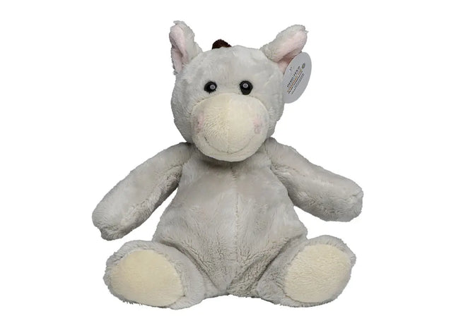 MiniFeet Esel Pelle - Grau Plüsch-Eselfohlen Weich & Niedlich Dekoration & Spielzeug TK Gruppe® Grosshandel 
