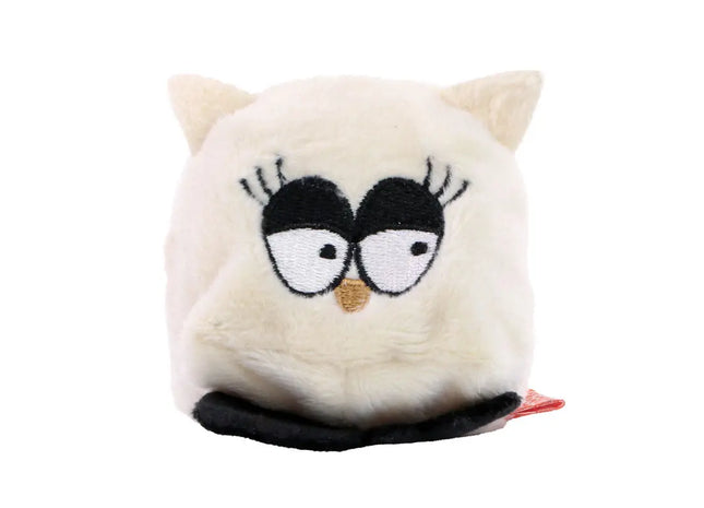 MiniFeet Eule - Creme Plüsch-Eule Weich & Liebenswert Dekoration & Spielzeug Geschenkidee TK Gruppe® Grosshandel 