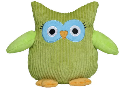 MiniFeet Eule Lisann - Maigrün Plüsch-Eule Weich & Lebhaft Deko & Spielzeug Geschenkidee TK Gruppe® Grosshandel 