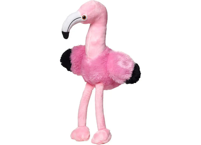 MiniFeet Flamingo Fernando - Pink Plüschflamingo Weich & Farbenfroh Deko & Spielzeug TK Gruppe® Grosshandel 