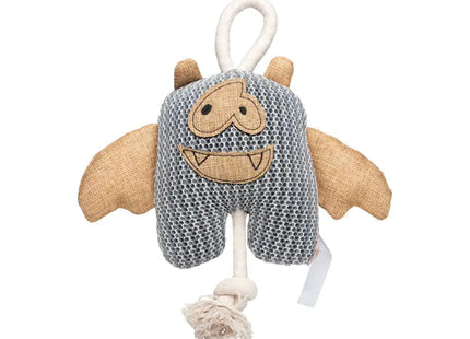 MiniFeet Fledermaus-Hundespielzeug in Grau – Spaß & Langlebig TK Gruppe® Grosshandel 