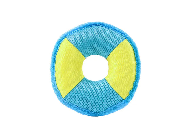 MiniFeet Flying Disc Hundespielzeug – Gelb & Blau, Dynamisch & Flugstark TK Gruppe® Grosshandel 