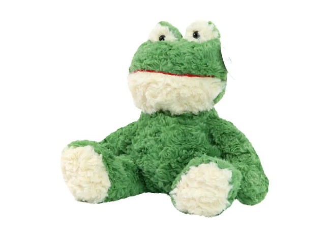 MiniFeet Frosch Torge - Grün Plüschfrosch Weich & Quakend Deko & Spielzeug Geschenkidee TK Gruppe® Grosshandel 
