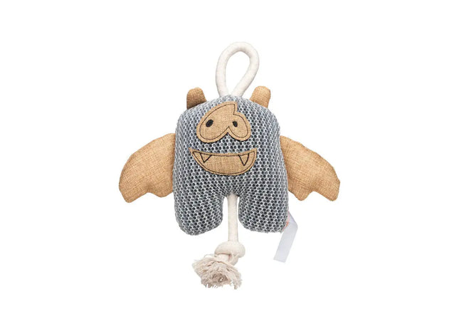 MiniFeet Graue Fledermaus: Strapazierfähiges Spielzeug für Hunde - Spaß & Training TK Gruppe® Grosshandel 