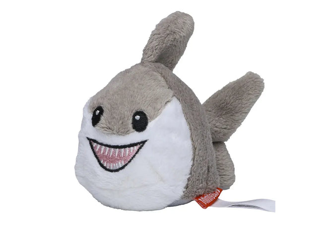 MiniFeet Hai - Grau Plüschhai Weich & Realistisch Deko & Spielzeug Geschenkidee TK Gruppe® Grosshandel 