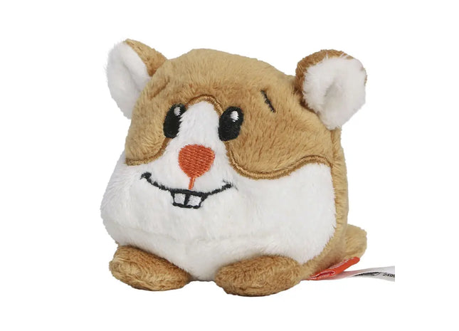 MiniFeet Hamster - Braun Plüschhamster Weich & Niedlich Deko & Spielzeug Geschenkidee TK Gruppe® Grosshandel 