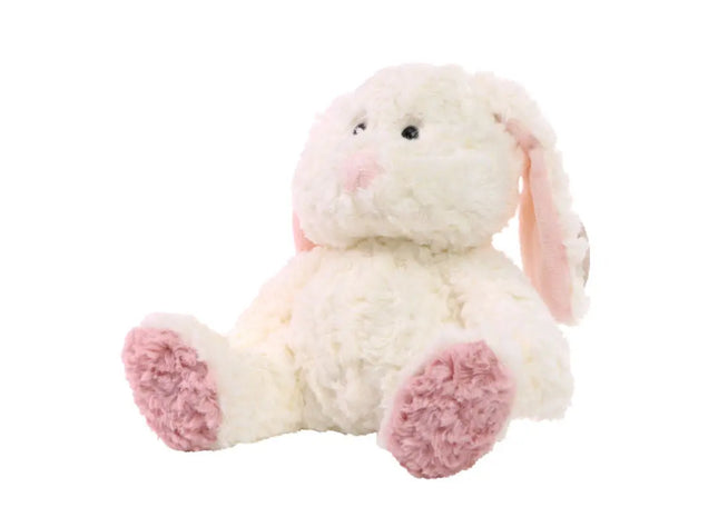 MiniFeet Hase Wenke - Weiß Plüschhase Weich & Niedlich Deko & Spielzeug Geschenkidee TK Gruppe® Grosshandel 