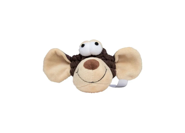 MiniFeet Haustierspielzeug: Knotenfigur Affe in Braun für Hunde – Robust & Spaß TK Gruppe® Grosshandel 