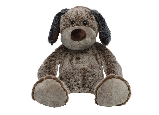 MiniFeet Hund Constantin - Braun Plüschhund Weich & Niedlich Deko & Spielzeug Geschenkidee TK Gruppe® Grosshandel 
