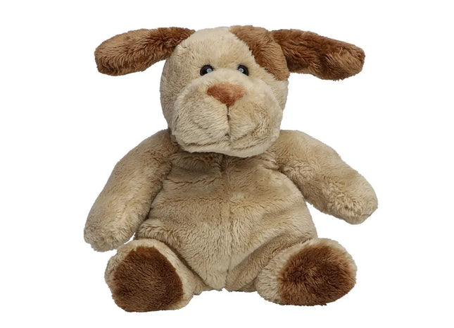 MiniFeet Hund Helge - Braun Plüschhund Weich & Niedlich Dekoration & Spielzeug Geschenk TK Gruppe® Grosshandel 