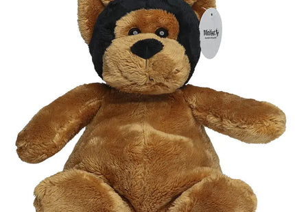 MiniFeet Hund Tomke - Schwarz-Braun Plüschhund Weich & Niedlich Deko & Spielzeug Geschenkidee TK Gruppe® Grosshandel 