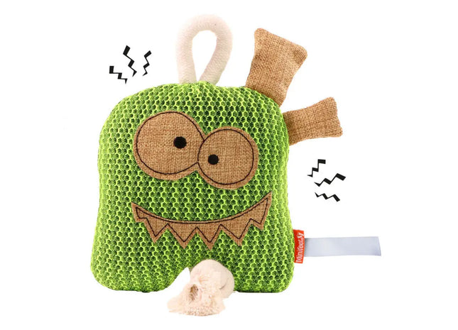 MiniFeet Hundespielzeug 'Gespenst' in Grün – Spaß & Interaktiv TK Gruppe® Grosshandel 