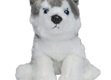 MiniFeet Husky Harri in Grau – Charmante Dekofigur für Zuhause TK Gruppe® Grosshandel 