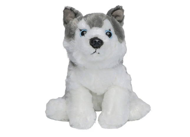 MiniFeet Husky Harri in Grau – Charmante Dekofigur für Zuhause TK Gruppe® Grosshandel 