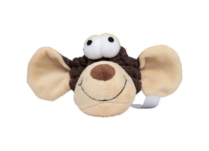 MiniFeet Knoten-Affe Spielzeug für Hunde, Braun, Langlebig & Interaktiv TK Gruppe® Grosshandel 