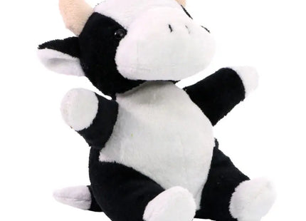 MiniFeet Kuh Cordula - Weiß-Schwarz Plüschkuh Weich & Niedlich Deko & Spielzeug Geschenkidee TK Gruppe® Grosshandel 