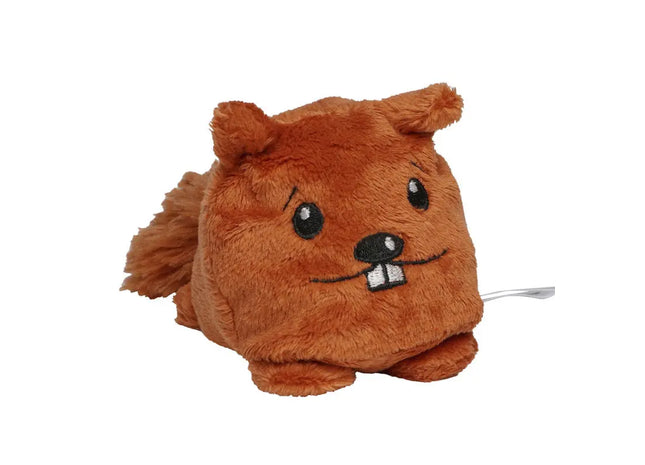MiniFeet Kuschel-Eichhörnchen in Braun - Plüschspielzeug TK Gruppe® Grosshandel 