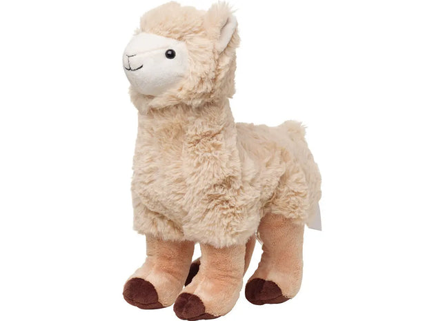 MiniFeet Lama Tamia - Beige Plüschlama Weich & Niedlich Deko & Spielzeug Geschenkidee TK Gruppe® Grosshandel 