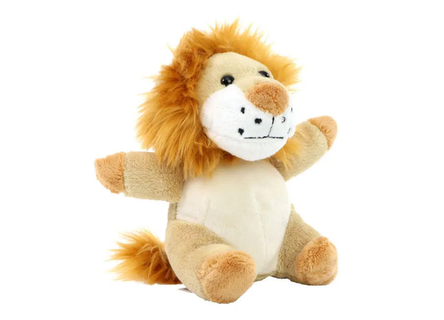 MiniFeet Löwe Henning - in erdigen Brauntönen - Ein majestätischer König der Kuschelwelt TK Gruppe® Grosshandel 
