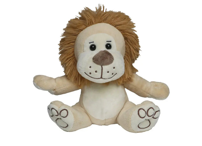 MiniFeet Löwe Rudi - Hellbraun Plüschlöwe Weich & Niedlich Deko & Spielzeug Geschenk TK Gruppe® Grosshandel 