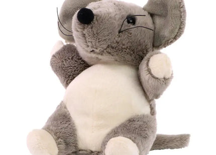 MiniFeet Maus Vivien in Grau – Charmante Dekofigur für Innenräume TK Gruppe® Grosshandel 