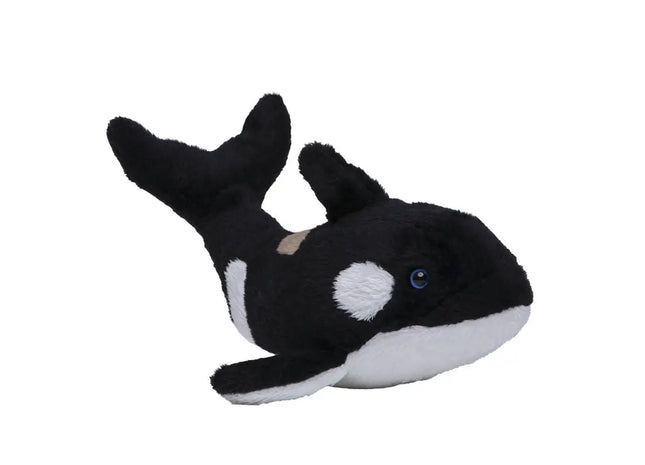 MiniFeet Orca Phil - Schwarz-Weiß Plüschwal Weich & Niedlich Deko & Spielzeug Geschenk TK Gruppe® Grosshandel 
