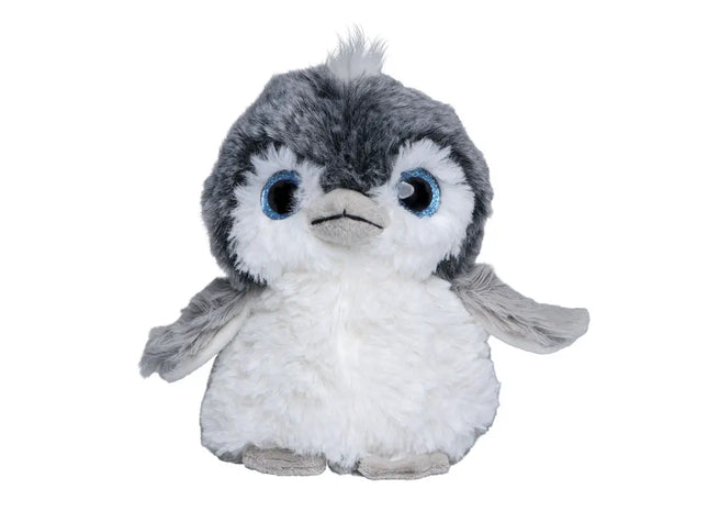 MiniFeet Pinguin Maurice - Grau Plüschpinguin Weich & Niedlich Deko & Spielzeug Geschenk TK Gruppe® Grosshandel 