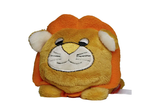 MiniFeet Plüsch-Löwe in Orange - Majestätisches Kuscheltier TK Gruppe® Grosshandel 