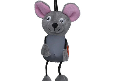 MiniFeet Reflex-Maus: Grau, Sichtbar, Sicher für Kinder und Erwachsene TK Gruppe® Grosshandel 