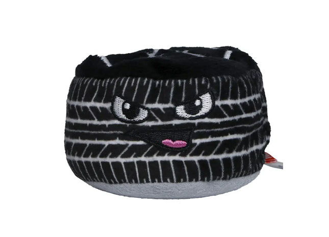 MiniFeet Reifen - Schwarz Plüschreifen Weich & Niedlich Deko & Spielzeug Geschenk TK Gruppe® Grosshandel 