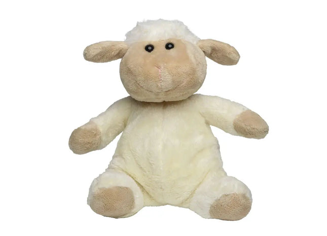 MiniFeet Schaf Theo - Creme Plüschschaf Weich & Niedlich Deko & Spielzeug Geschenk TK Gruppe® Grosshandel 