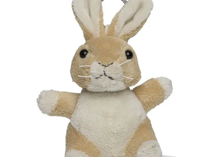 MiniFeet Schlüsselanhänger Kaninchen - cremefarben, niedlich, langlebig, ideal als Geschenk TK Gruppe® Grosshandel 