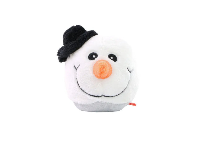 MiniFeet Schneemannfigur in Weiß – Winterliche Dekoration für Zuhause TK Gruppe® Grosshandel 