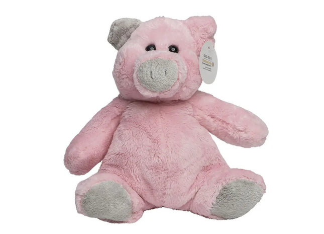 MiniFeet Schwein Trine - Rosafarben Kuscheltier für Kinder Niedliches Geschenk TK Gruppe® Grosshandel 
