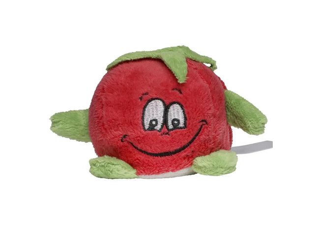 MiniFeet Tomate - Realistisches Plüschspielzeug in lebendigem Rot für Kinder Weiches Material TK Gruppe® Grosshandel 