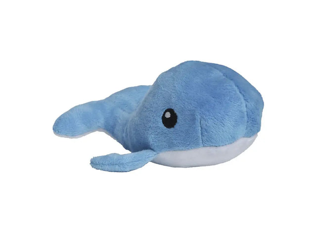 MiniFeet Wal Tom - Kuscheliger Plüschwal in fröhlichem Blau Niedliches Spielzeug für Kinder TK Gruppe® Grosshandel 