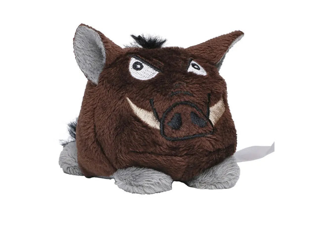 MiniFeet Wildschwein - Dunkelbraunes Plüsch-Wildschwein Kuscheliges Spielzeug für Kinder TK Gruppe® Grosshandel 